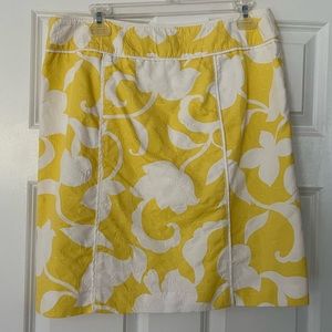Ann Taylor cotton print skirt